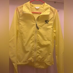 Pearl Izumi screaming yellow cycling jacket M